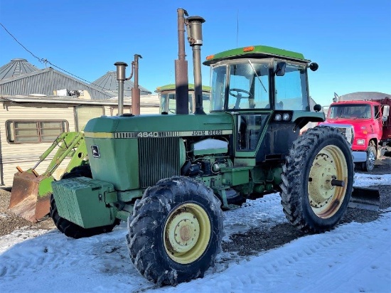 John Deere 4640 Hyd Assist Frontend Tractor