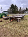 18ft Flat Wagon W/gear