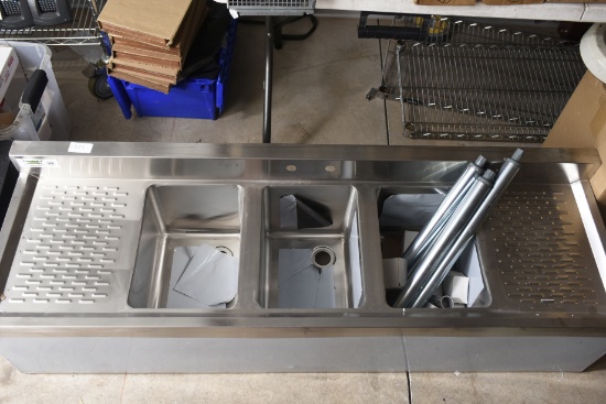 Stainless Bar Sinlk 5' x 19''
