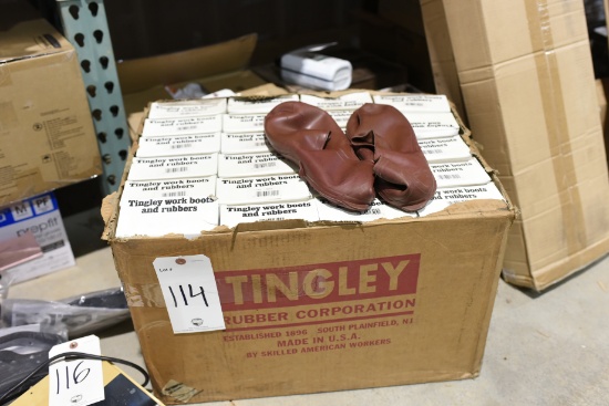 Case of Tingley Work Boot Rubbers Size Large