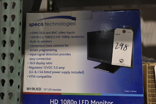 Speco 1080p Monitor
