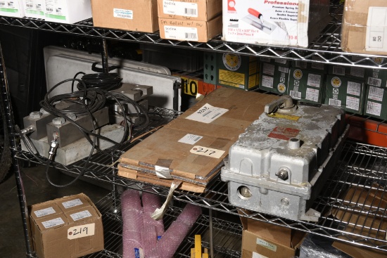 Killark Switch, Hardy 22,500 lbs Load Cells, Interface 25,000 lbs Load Cells,