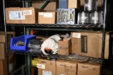Shelf lot of Misc. Salisbury, HDMI Cables, Transformer, Boards