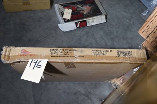 Copper Pipe For Mini Split Systems PE White Insulation