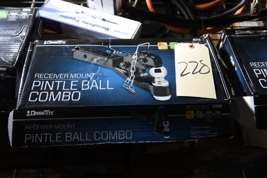 Draw Tite Pintle Ball Combo Hitch 2 5/16in 12,000lbs