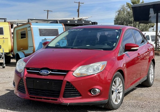 2012 Ford Focus SEL 4 Door Sedan