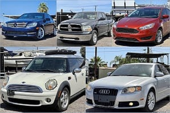 The Auction Yard's Weekly Public Auto Auction