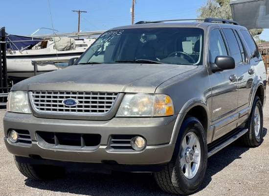 2002 Ford Explorer Limited V8 4X4 4 Door SUV