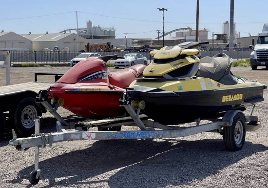 2011 Bombardier Sea-Doo RXT Supercharged Jet Ski Hull YDV04200A111 &#38; 1999 Arctic Cat Tigershark