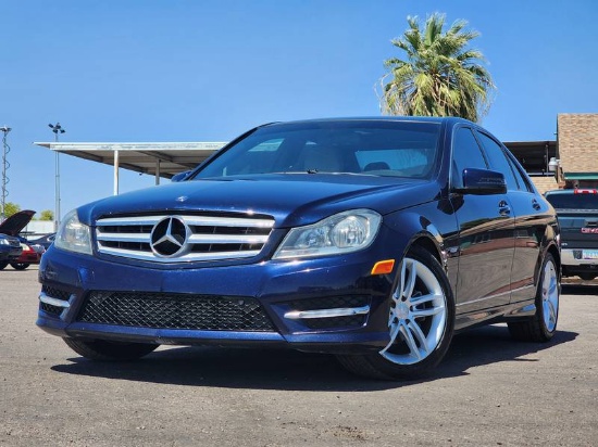 2012 Mercedes Benz C250 4 Door Sedan