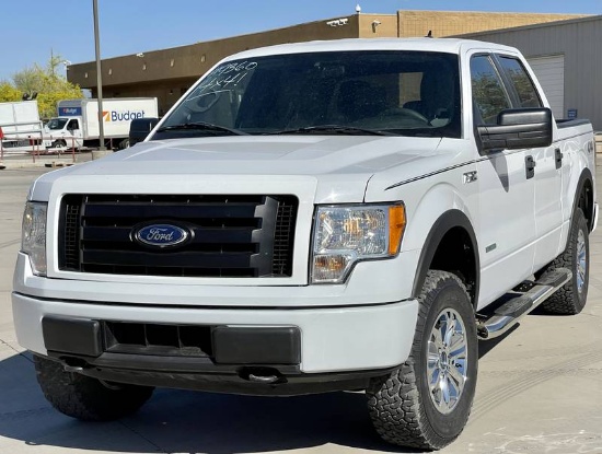 2014 Ford F-150 4x4 EcoBoost 4 Door Crewcab Pickup Truck