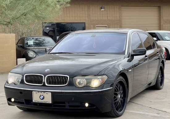 2003 BMW 7 Series 745Li 4 Door Sedan