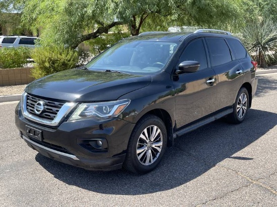 2019 Nissan Pathfinder 4 Door SUV Vin# 5N1DR2MN7KC646965 **Salvage/Restored Title, Possible Previous