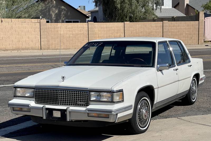 1988 Cadillac DeVille 4 Door Sedan | Proxibid