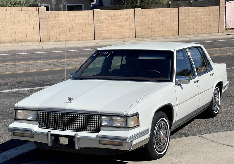 1988 Cadillac DeVille 4 Door Sedan | Proxibid