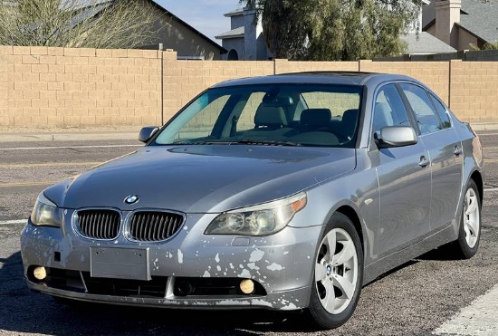 2007 BMW 5 Series 530i 4 Door Sedan