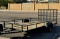 2024 Primo 14ft Single Axle Trailer with Ramp Gate