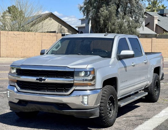 2016 Chevrolet Silverado 1500 LT 4X4 4 Door Crewcab Pickup Truck