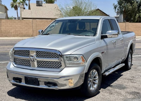 2014 Ram 1500 Laramie Eco Diesel 4 Door Crewcab Pickup Truck