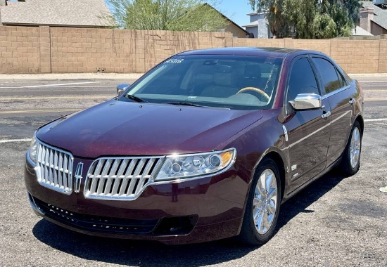 2012 Lincoln MKZ Hybrid Base 4 Door Sedan
