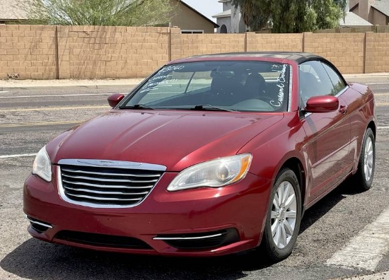 2013 Chrysler 200 Touring 2 Door Convertible