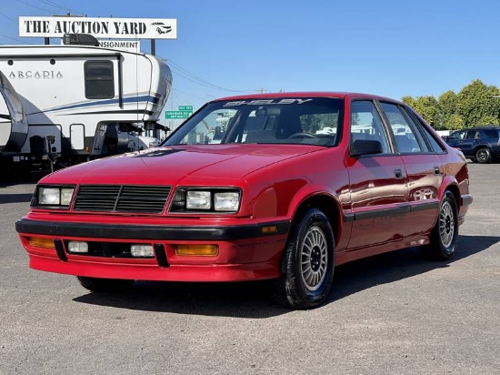 1987 Dodge Lancer ES Turbo 4 Door Hatchback