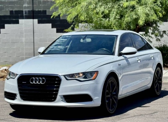 2012 Audi A6 3.0T Quattro Premium Supercharged 4 Door Sedan