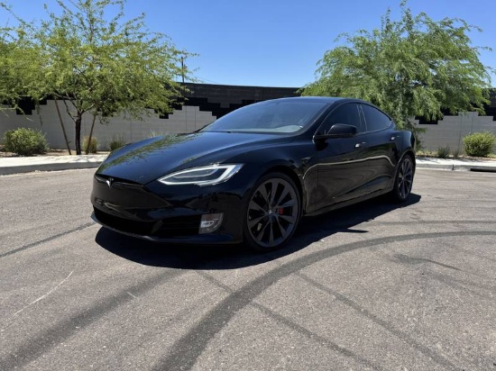 2020 tesla Model S P100D LUDICROUS