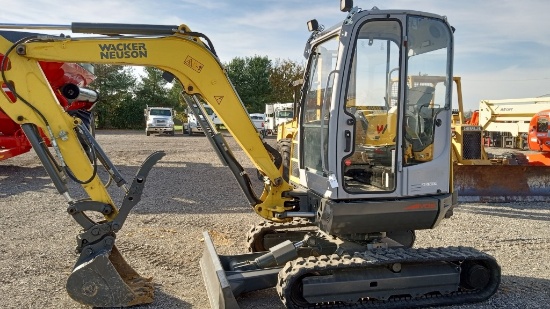 2017 Wacker Neuson EZ38 Mini Excavator