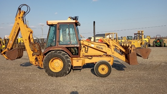 1990 Case 580K Backhoe