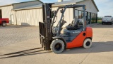 2017 Toyota 8FGU25 Pneumatic Tire Fork Truck