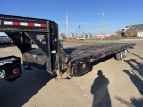 2014 PJ GND028 Gooseneck Trailer