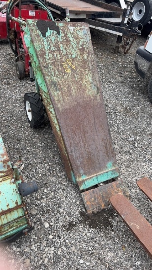 Garlock self-propelled roofing  scraper