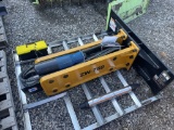 New 2024 Skid Steer Concrete Breaker Attach