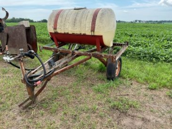 Walsh pull type sprayer frame