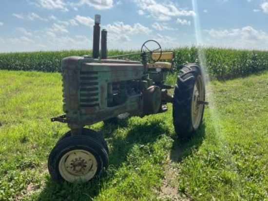 JD B NF tractor