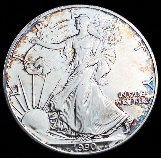 1990 American Silver Eagle
