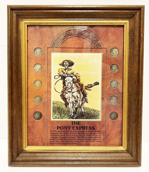 The Pony Express (10) 1920-1945 Mercury Dimes