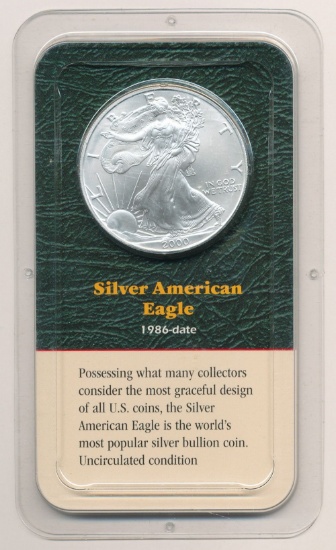 2000 American Silver Eagle Uncirculated