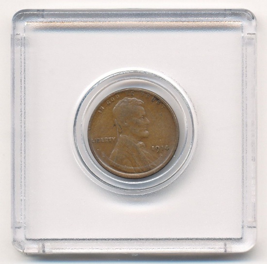 1914-S Lincoln One Cent Circ.
