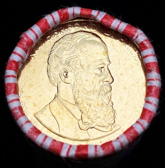 Roll (25-coins) Rutherford B. Hayes Dollars