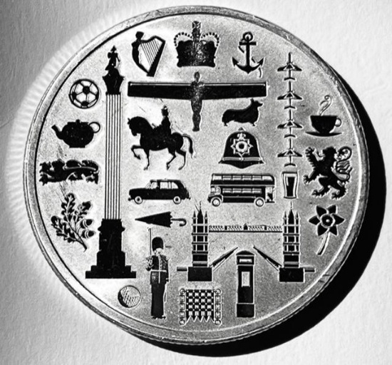 JBR Recovery LTD Icons of Britain Series 1 oz .999 Fine Silver Round