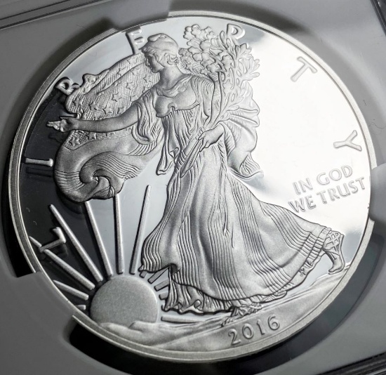 2016-W Proof American Silver Eagle NGC PF69 Ultra Cameo