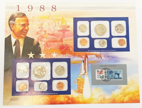 1988 Uncirculated U.S. Mint Set (12-coins)