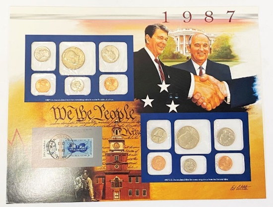 1987 Uncirculated U.S. Mint Set (12-coins)