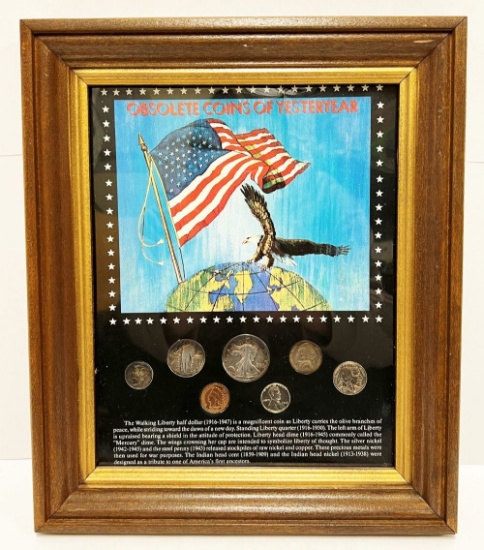 Obsolete Coins Of Yesteryear Set (7-coins) 1908-1943