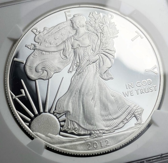 2012-W Proof American Silver Eagle NGC PF69 Ultra Cameo