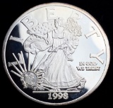1998 Proof Silver Walking Liberty Design IAN