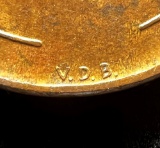 V.D.B. 1909 Lincoln One Cent Circ.