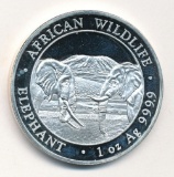 2020 Somali African Wildlife Silver 1 ozt